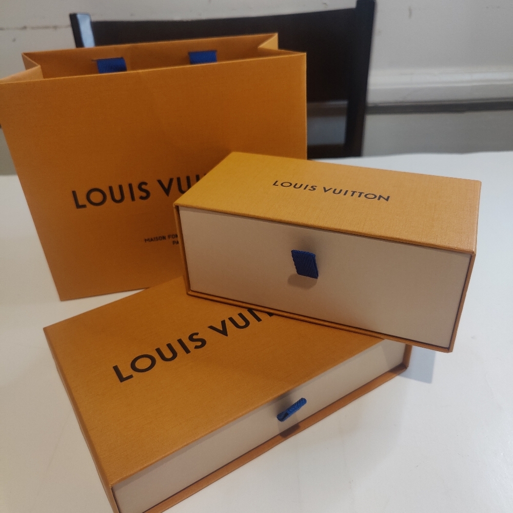 Louis Vuitton Bundle Two Empty Boxes With Small S… - image 6